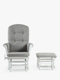 Kub Kielder gliding nursing chair with footstool, UK version