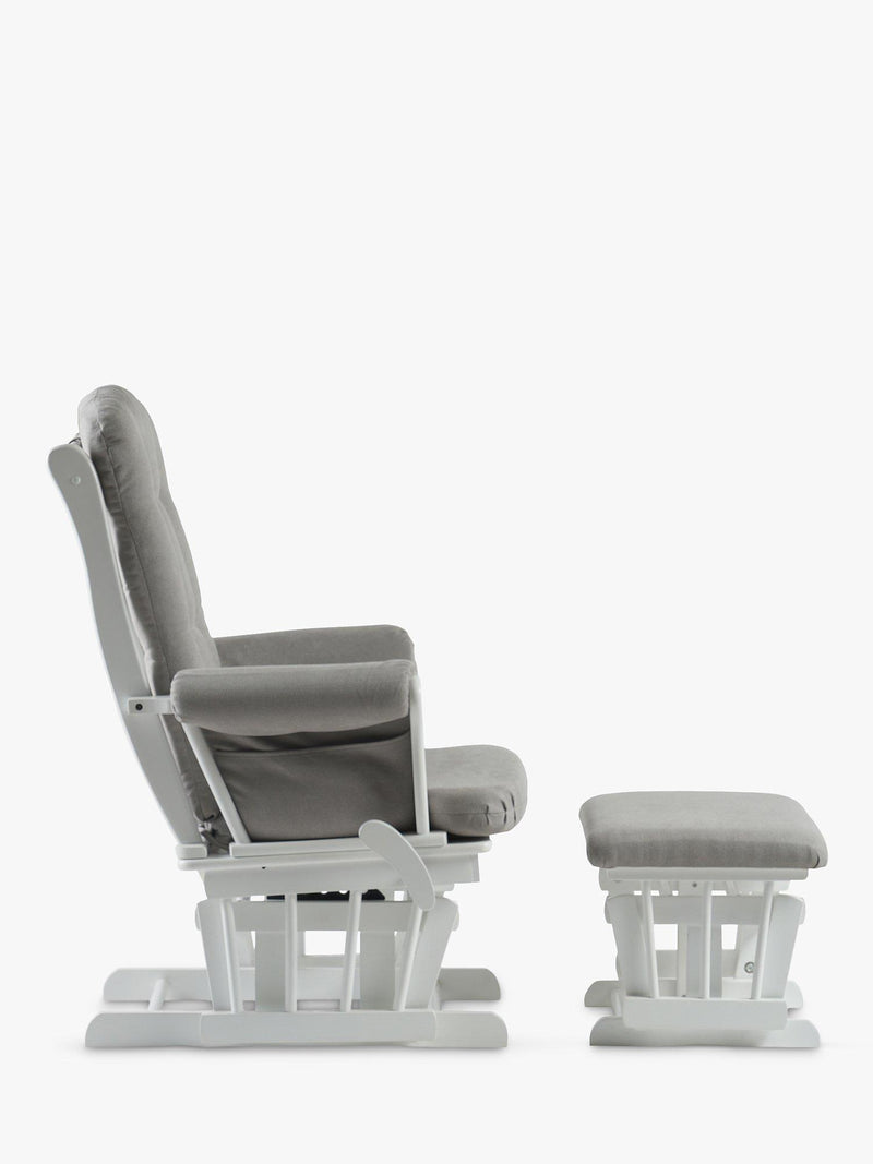 Kub Kielder gliding nursing chair with footstool, UK version