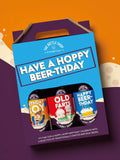 Cottage Delight birthday beer gift set 3x 500ml - British product