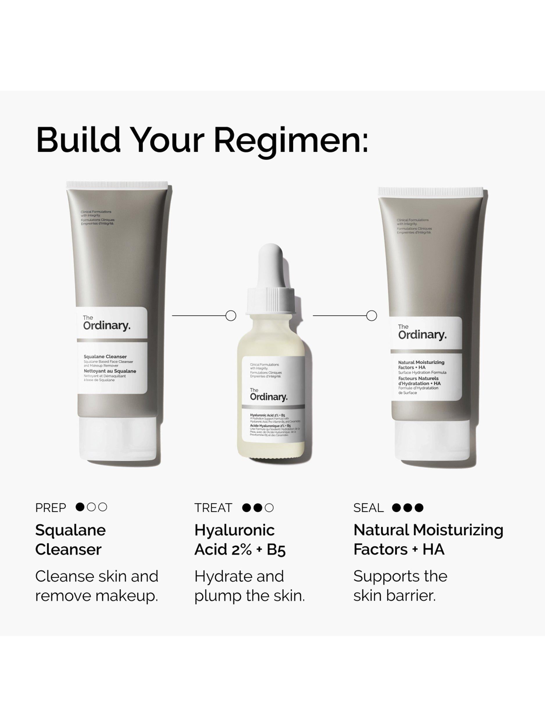 The Ordinary hyaluronic acid serum 2% + B5 30ml - British product