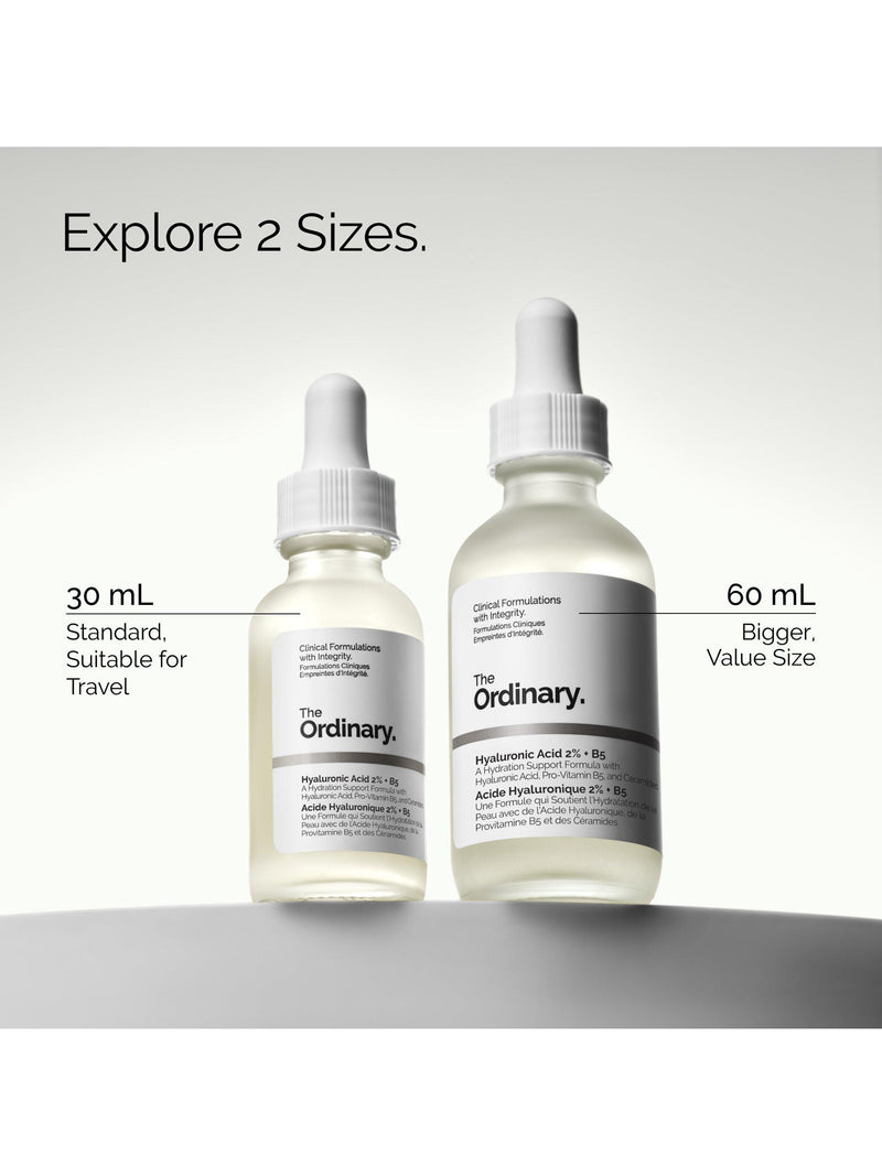 The Ordinary hyaluronic acid serum 2% + B5 30ml - British product