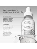 The Ordinary skincare set with Hyaluronic Acid and Niacinamide 60ml (British brand)