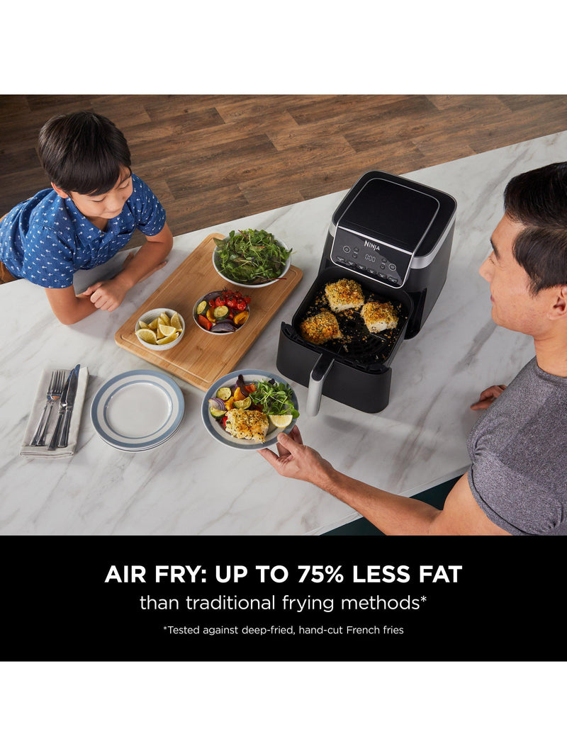 Ninja AF180 Max Pro Air Fryer 6.2L Black, imported from the UK