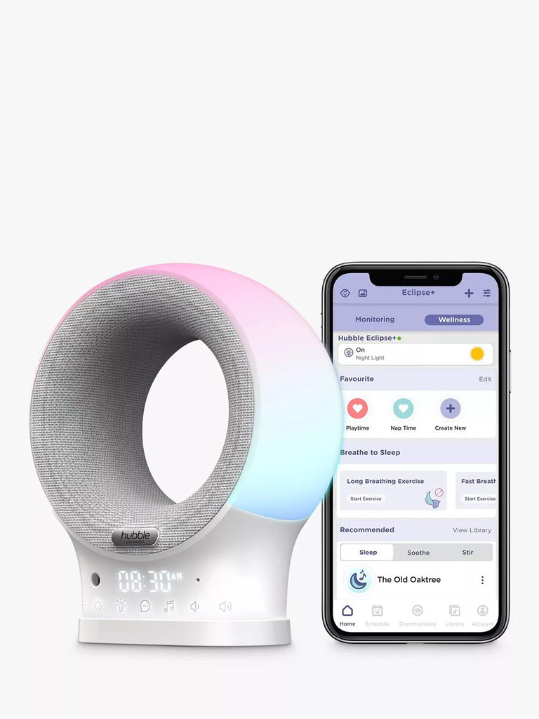 Hubble Eclipse Smart Audio Monitor, Sleep Trainer and Nightlight