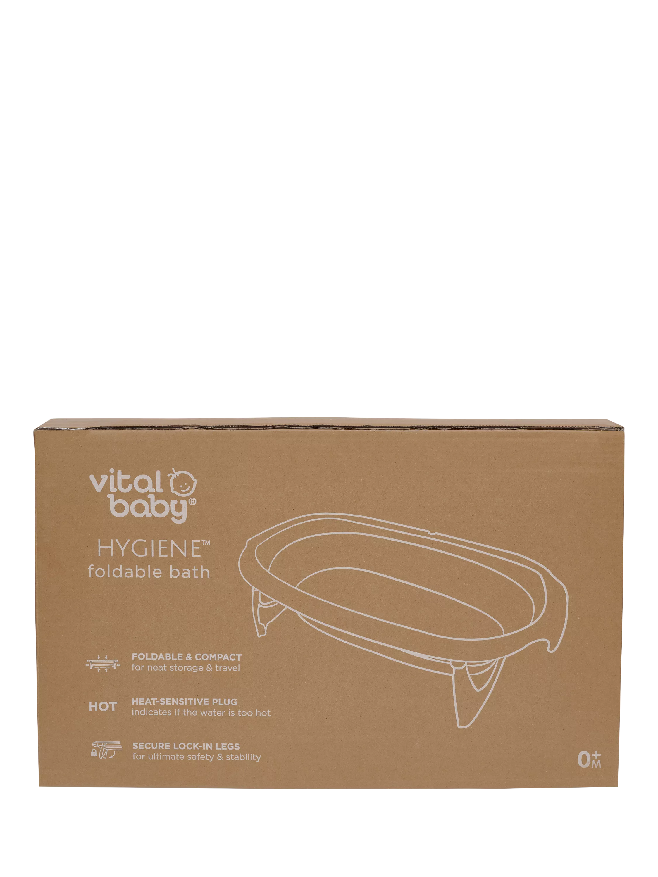 Vital Baby Hygiene Foldable Baby Bath (British brand)