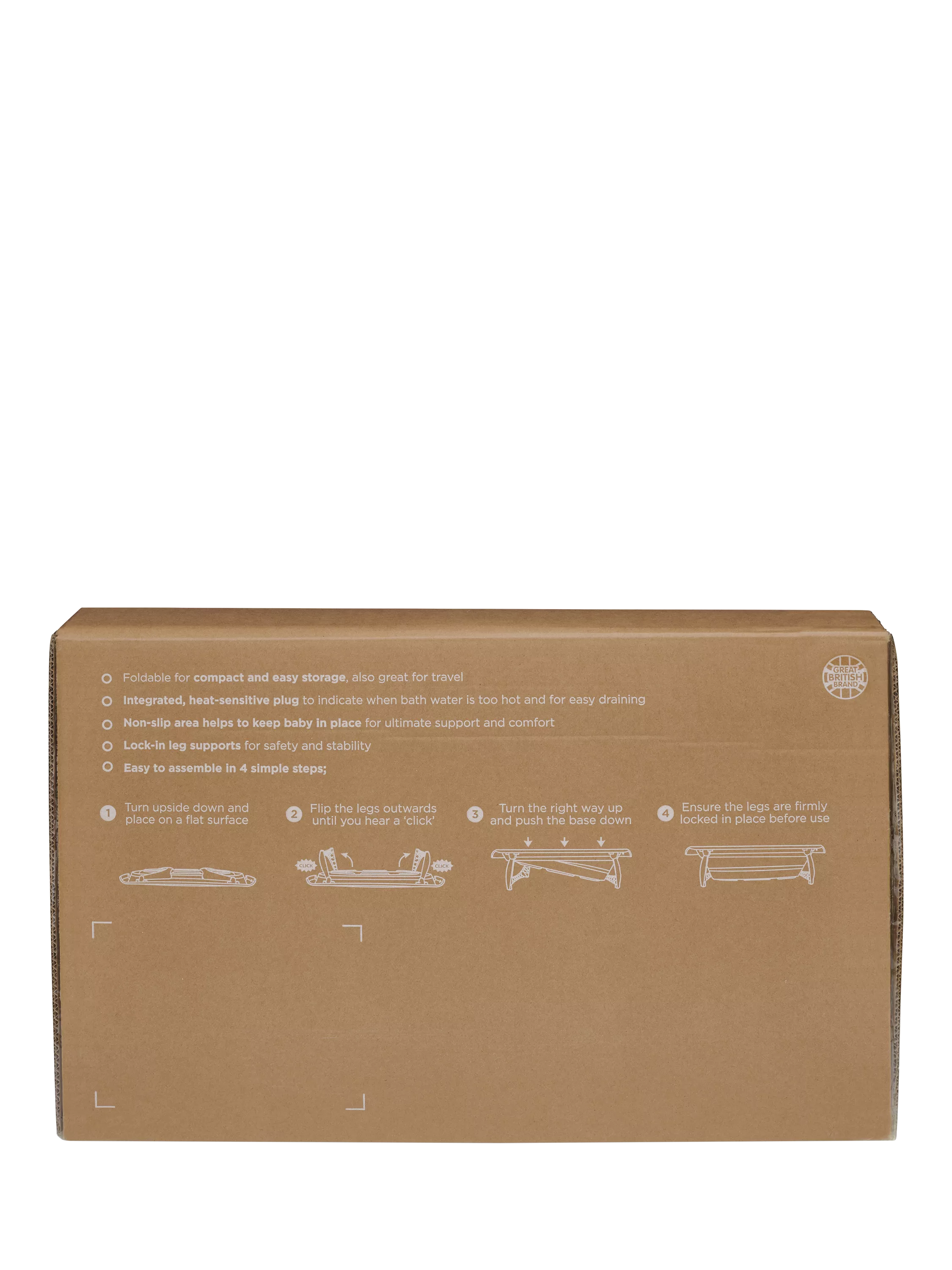 Vital Baby Hygiene Foldable Baby Bath (British brand)