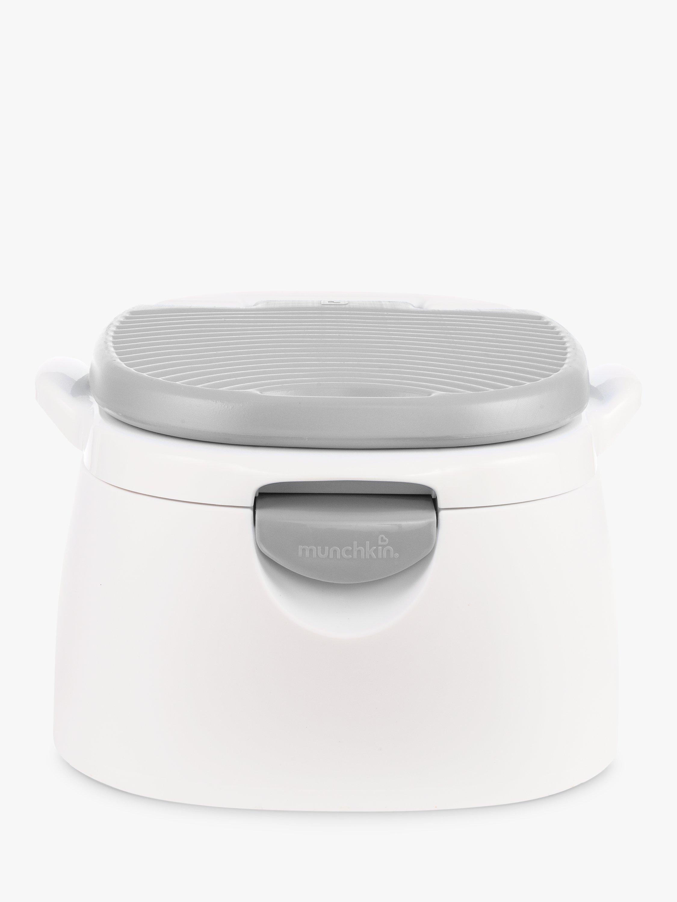 Munchkin 3 in 1 Multistage Potty Seat White/Grey, imported from the UK