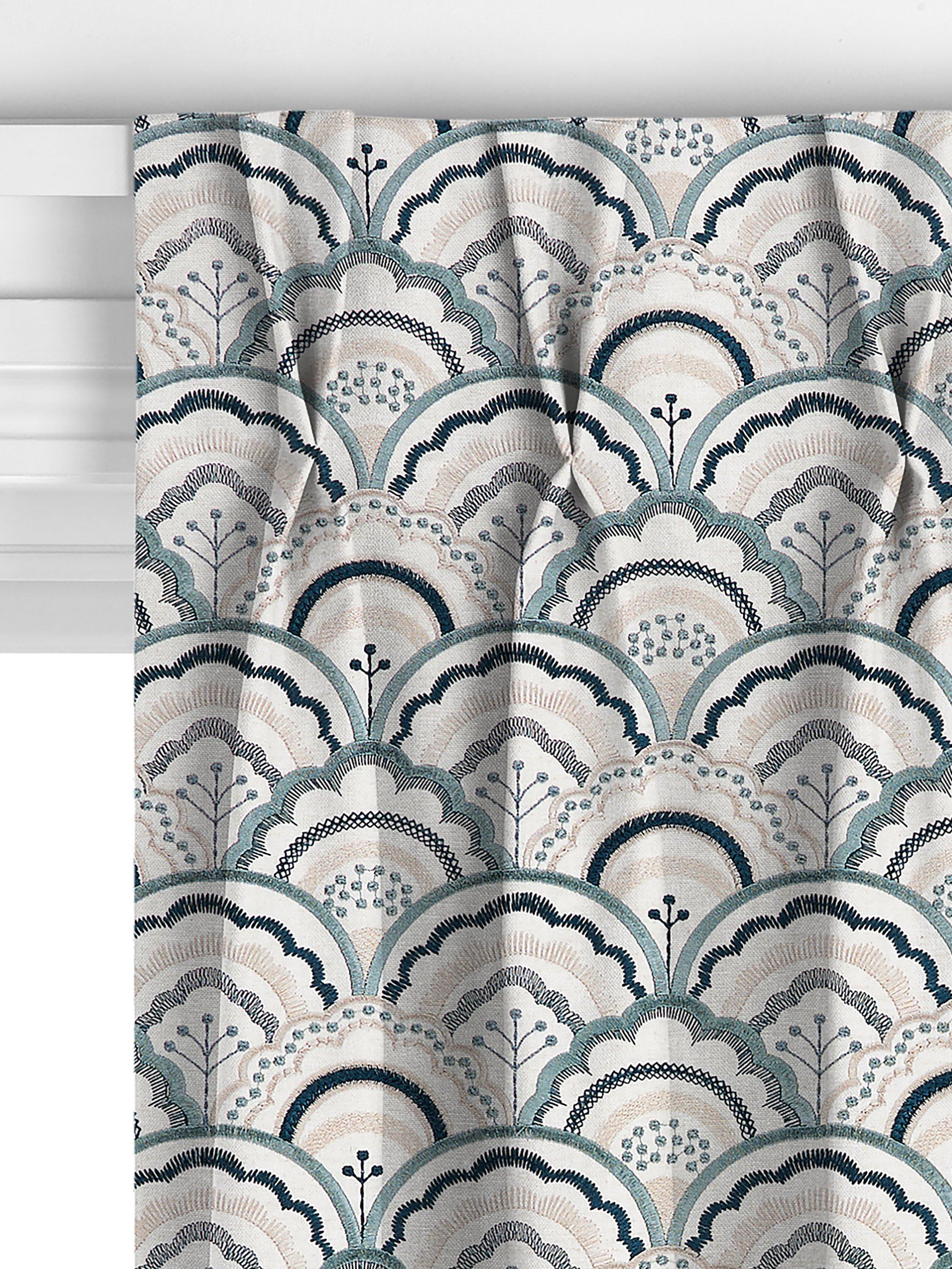 John Lewis Astra curtains Agave 140x140cm - British product