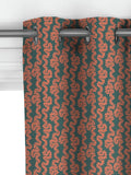 Rideau sur mesure John Lewis Else Weave cinnabar, version britannique