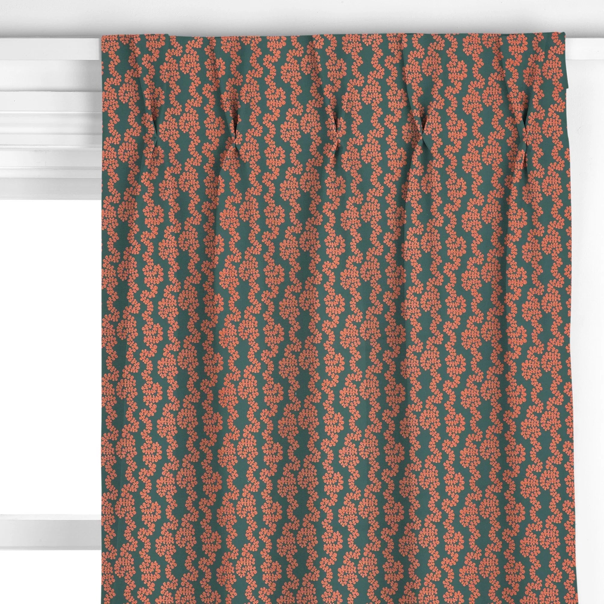 John Lewis Else Weave made to measure curtain cinnabar, UK version