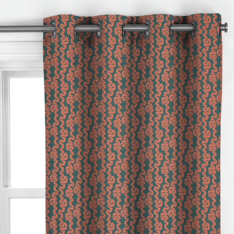 John Lewis Else Weave made to measure curtain cinnabar, UK version