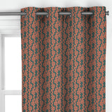Rideau sur mesure John Lewis Else Weave cinnabar, version britannique