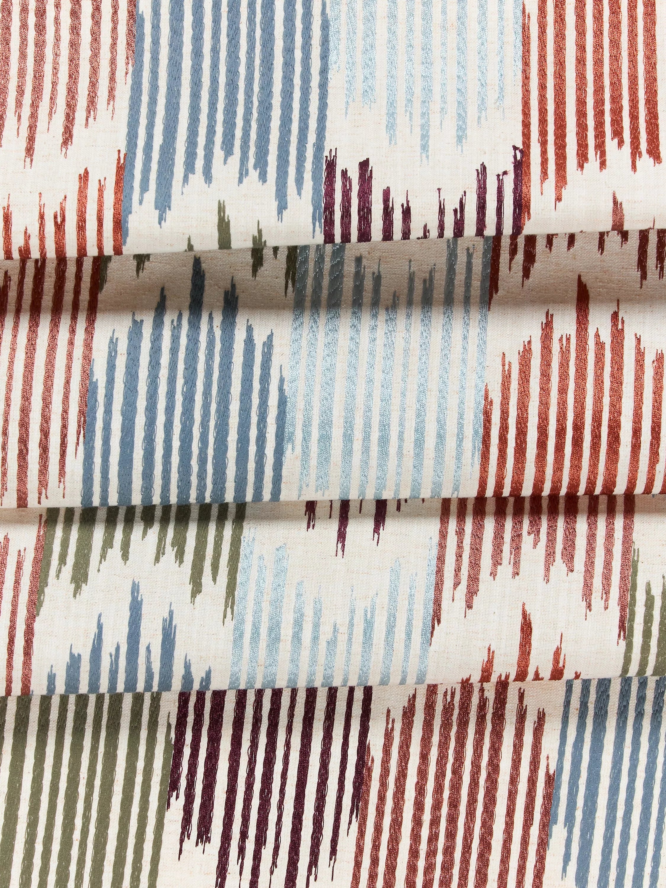 John Lewis Valle Ikat furnishing fabric geometric pattern, UK version