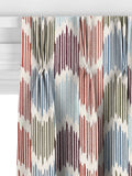 John Lewis Ikat curtains blue multi made to measure (British brand)
