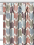 John Lewis Ikat curtains blue multi made to measure (British brand)