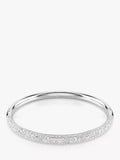 Swarovski Meteora crystal bangle silver tone - British product