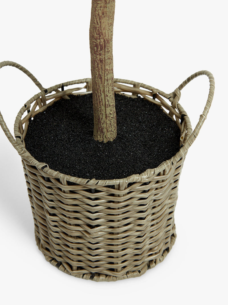 John Lewis artificial olive tree in wicker basket 78cm - British product