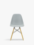 Vitra Eames RE DSW recycled plastic chair with wood legs, imported from the UK