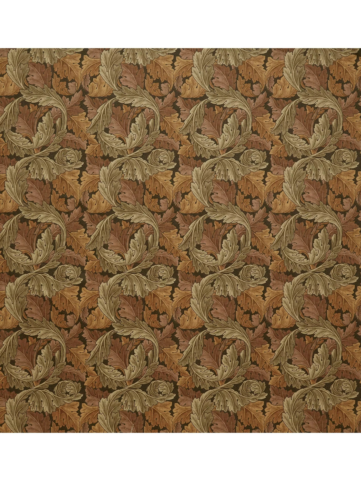 William Morris At Home acanthus velvet furnishing fabric - British product