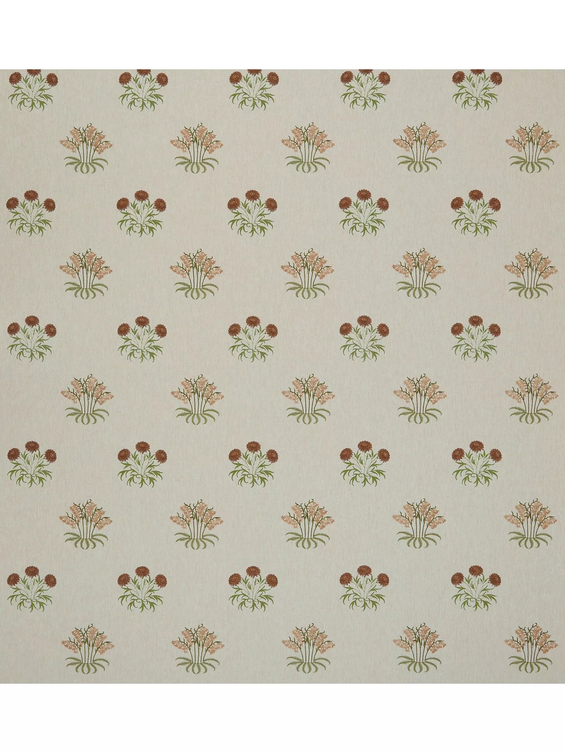 William Morris At Home Lily Flower Stickerei Polsterstoff (britische Marke)