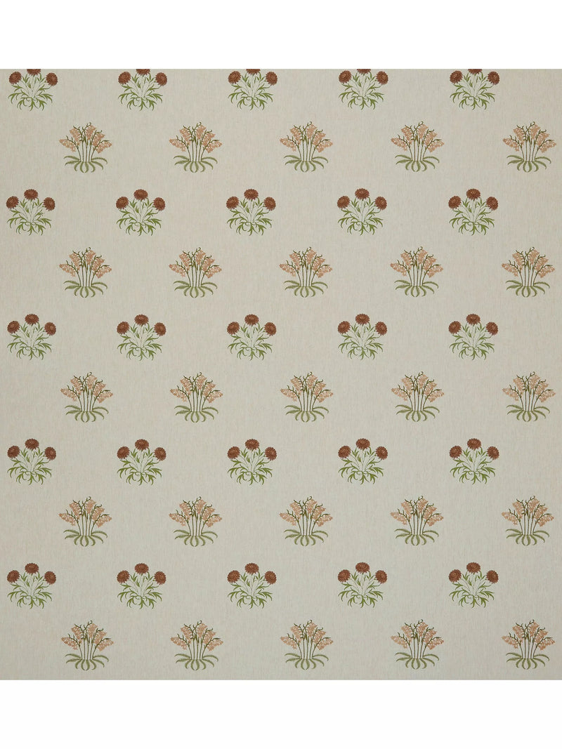 William Morris At Home Lily Flower Stickerei Polsterstoff (britische Marke)