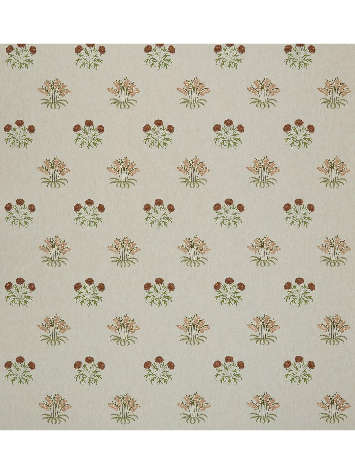 William Morris At Home Lily Flower Stickerei Polsterstoff (britische Marke)