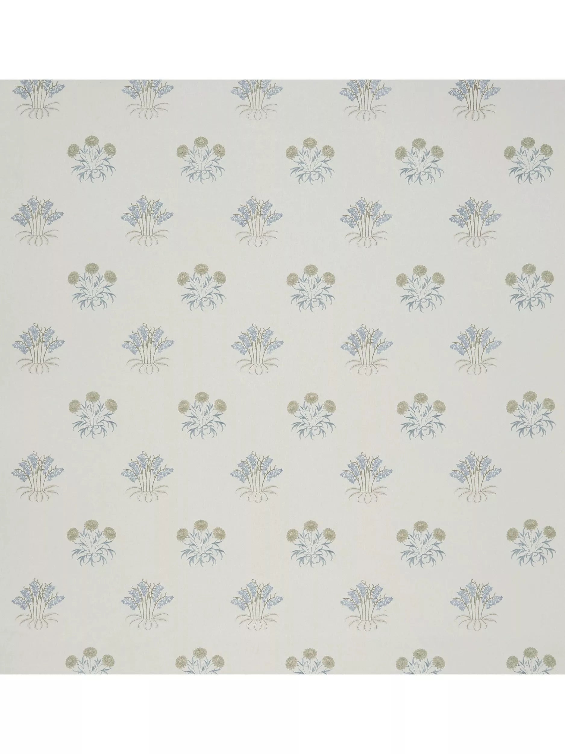 William Morris At Home Lily Flower Stickerei Polsterstoff