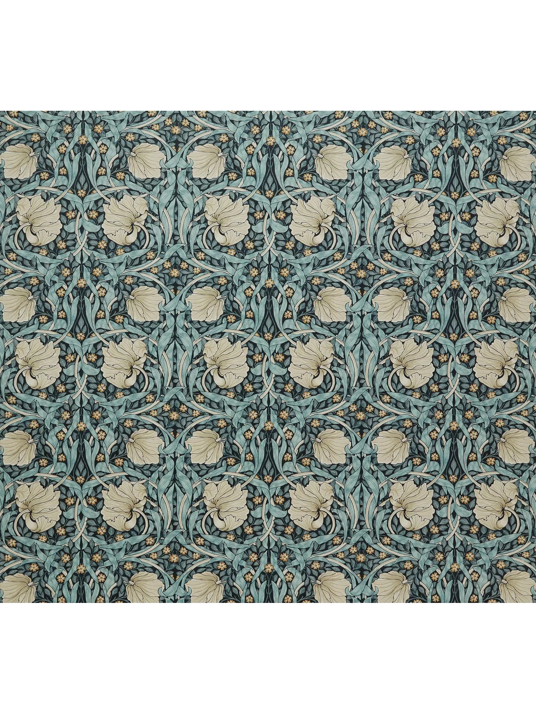 William Morris At Home Pimpernel Velvet Furnishing Fabric