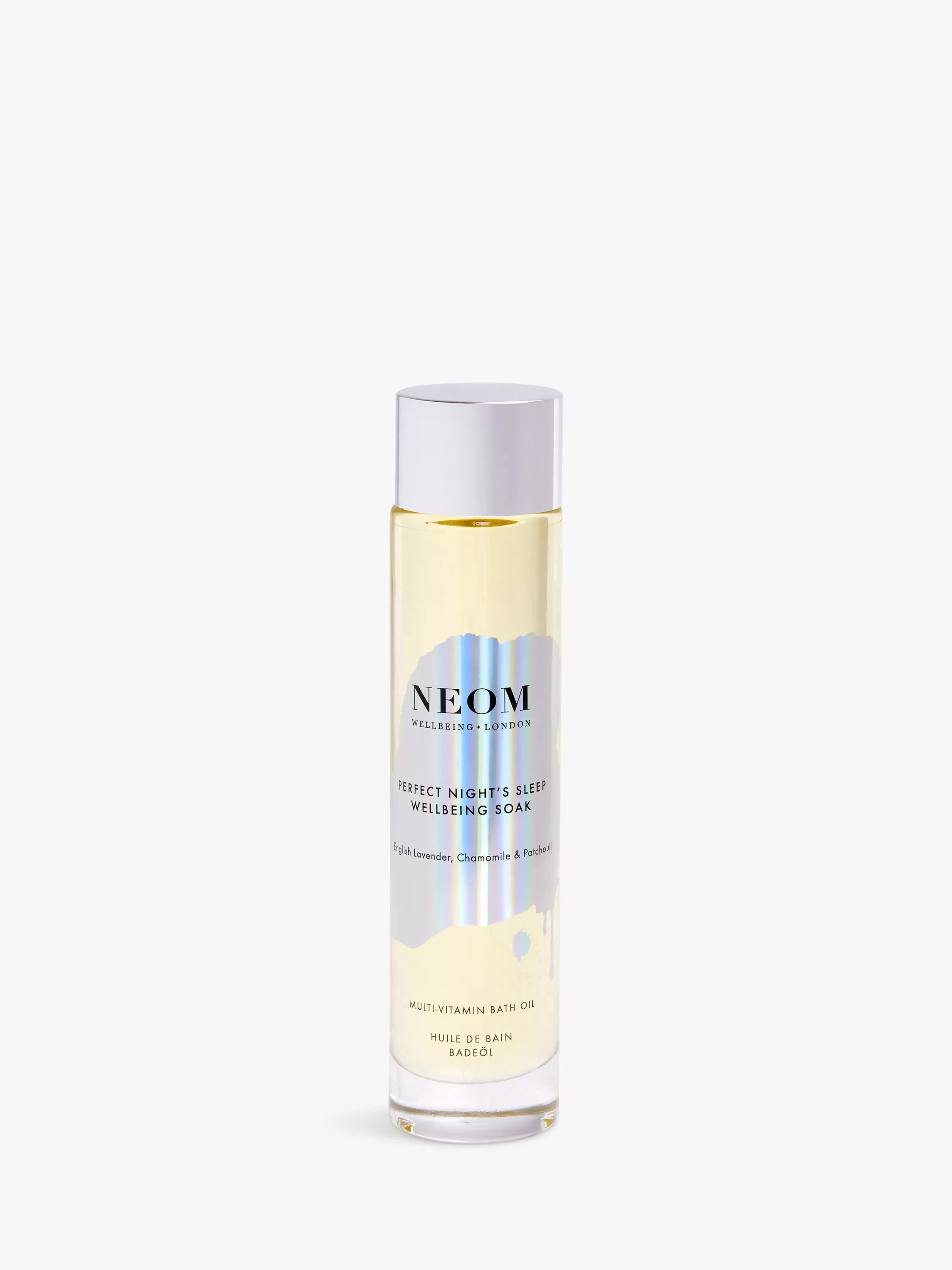 NEOM Wellbeing London Perfect Night's Sleep bain moussant 100ml - Produit britannique