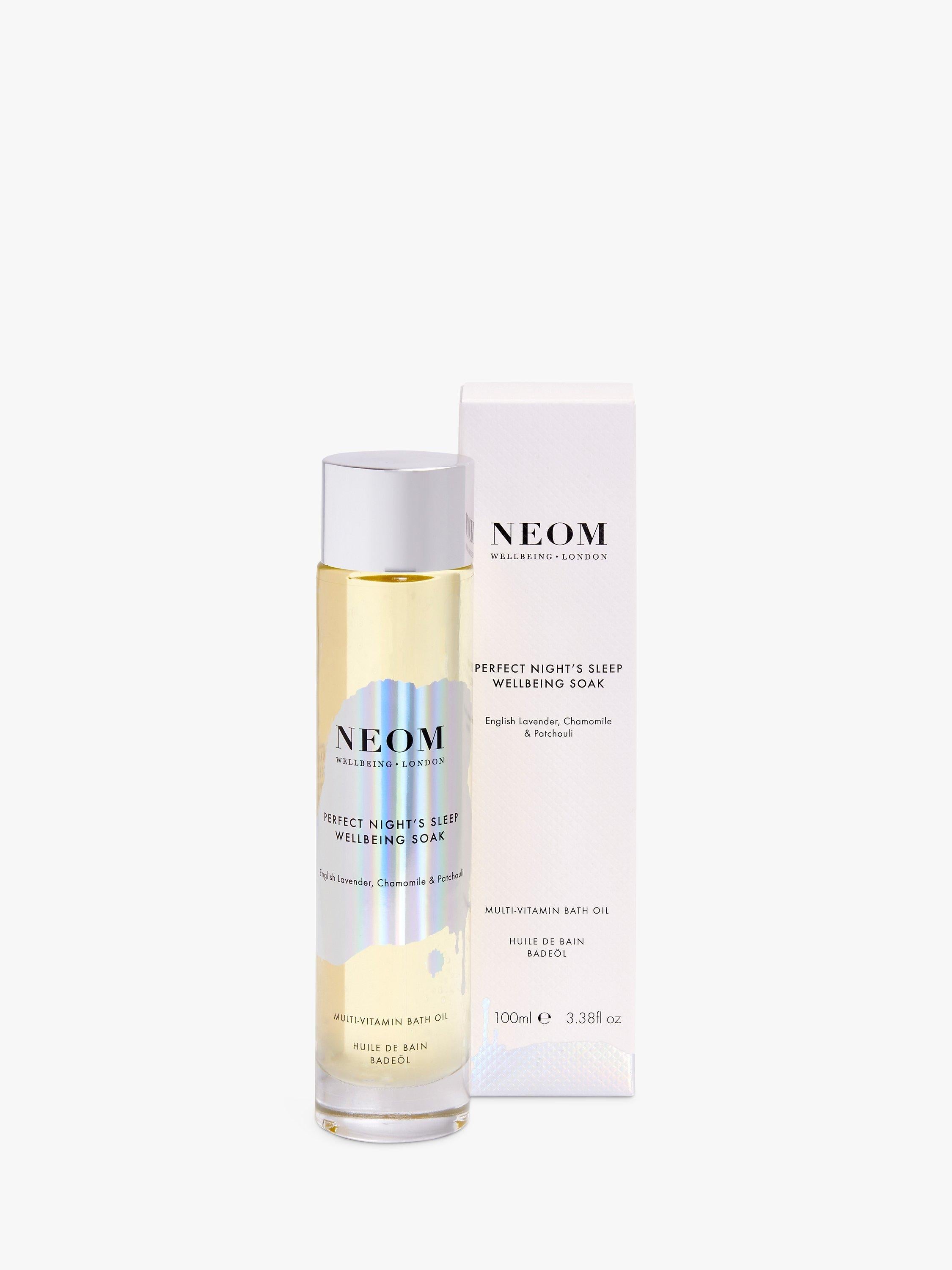 NEOM Wellbeing London Perfect Night's Sleep bain moussant 100ml - Produit britannique