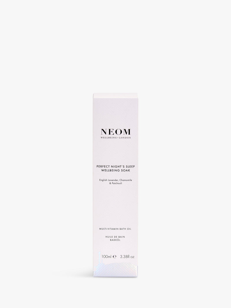 NEOM Wellbeing London Perfect Night's Sleep bath soak 100ml - British product