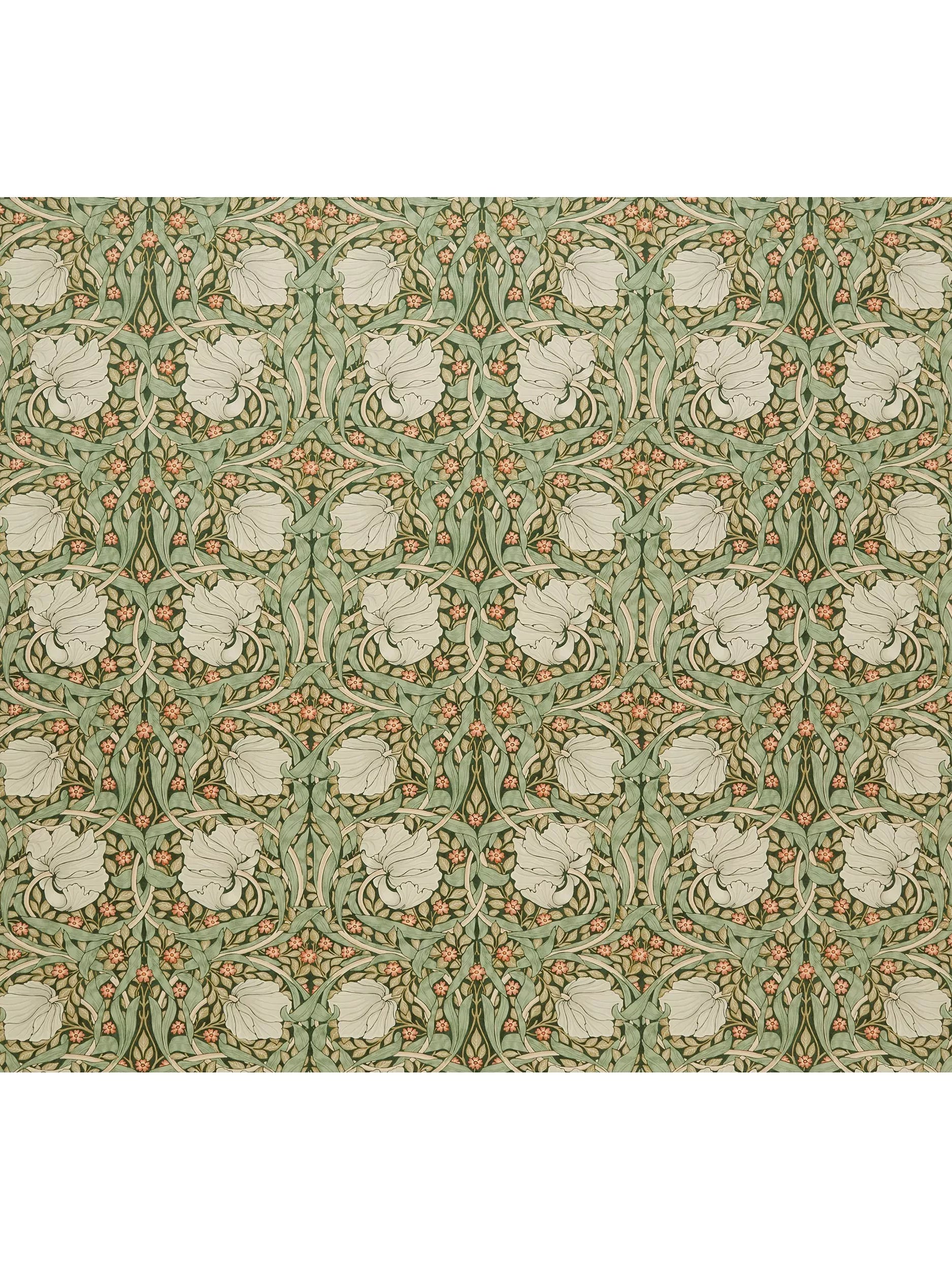 William Morris At Home Pimpernel Velvet Furnishing Fabric