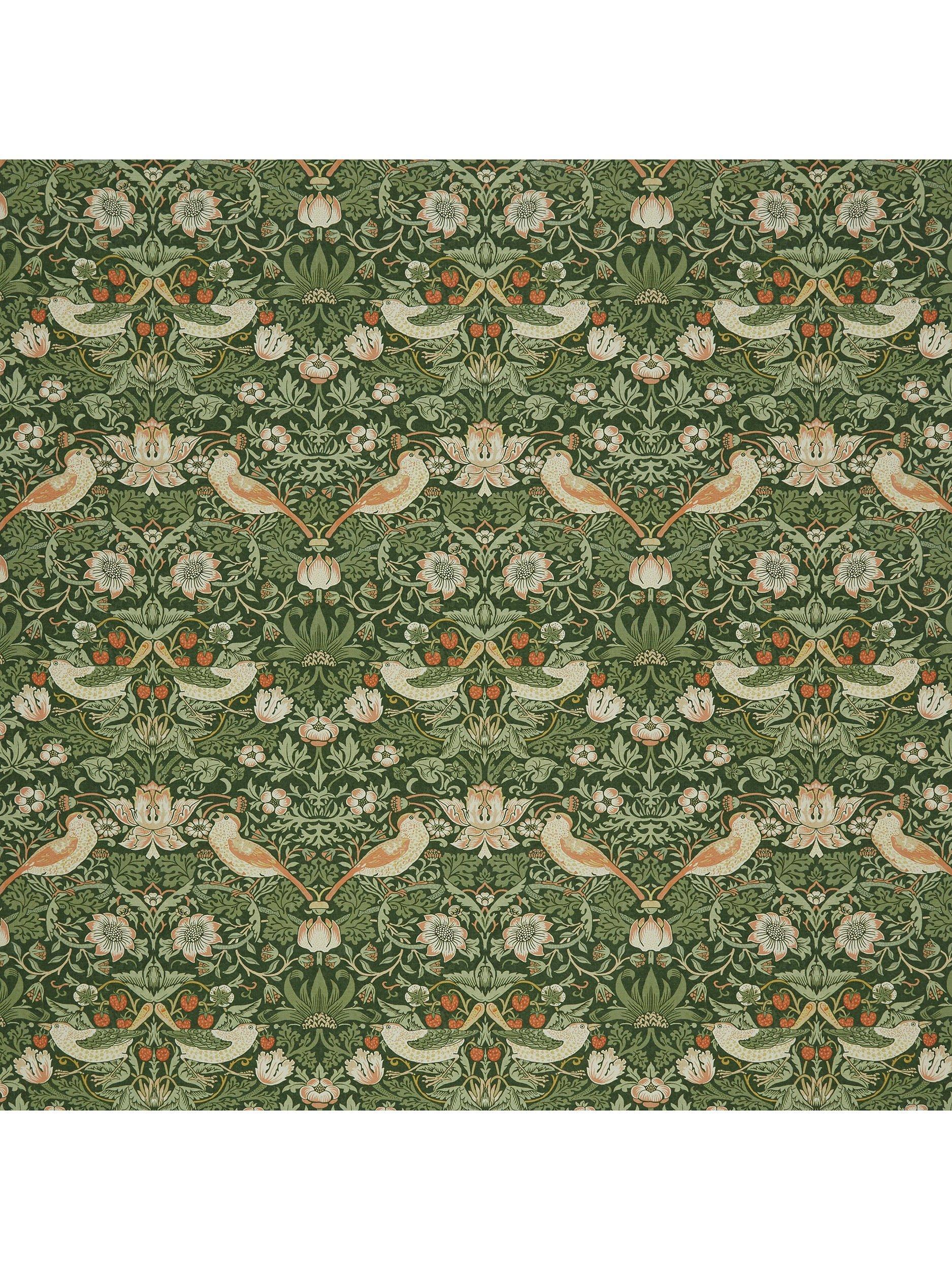William Morris At Home Strawberry Thief fabric (British brand)