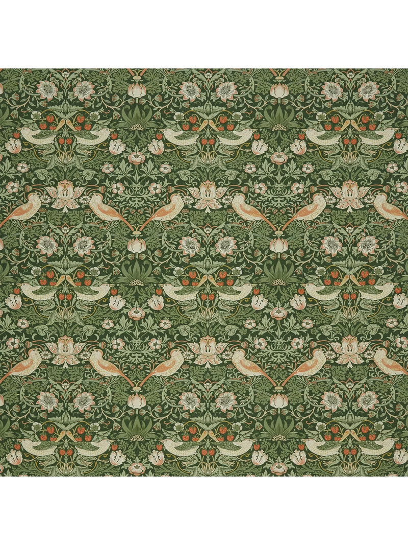 William Morris At Home Strawberry Thief Furnishing Fabric