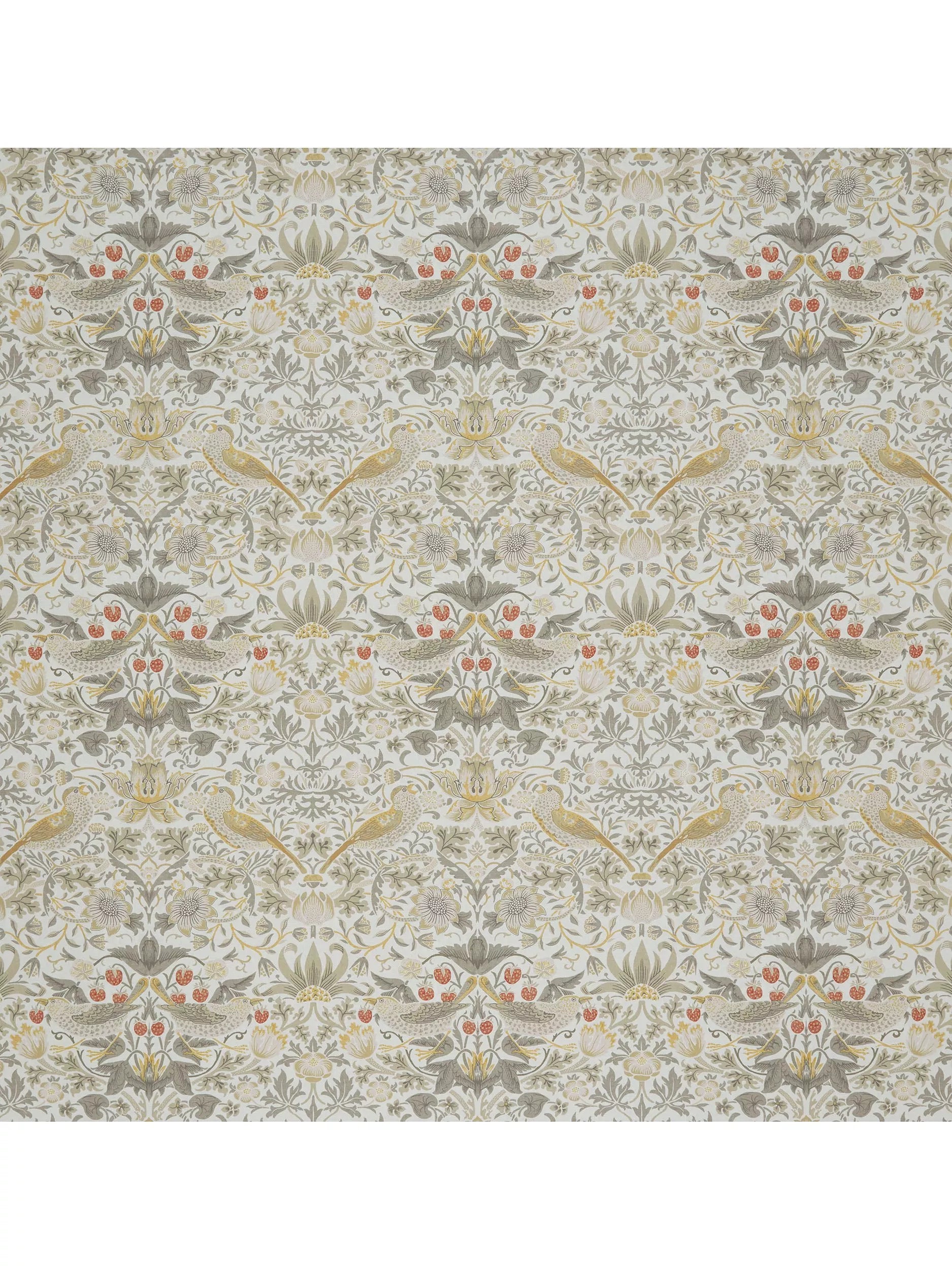 William Morris At Home Strawberry Thief Furnishing Fabric