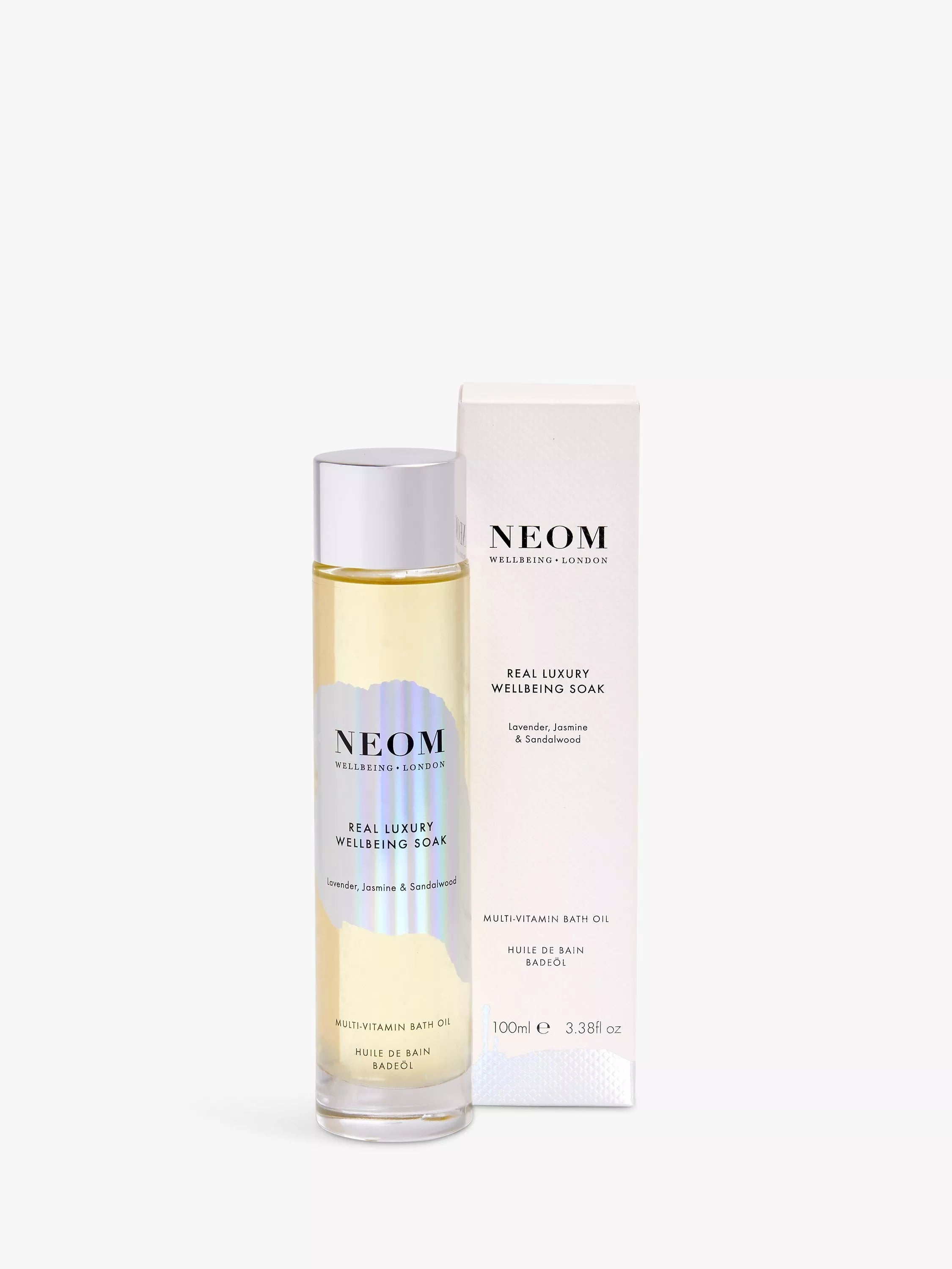 NEOM Wellbeing London bath soak 100ml (British brand)