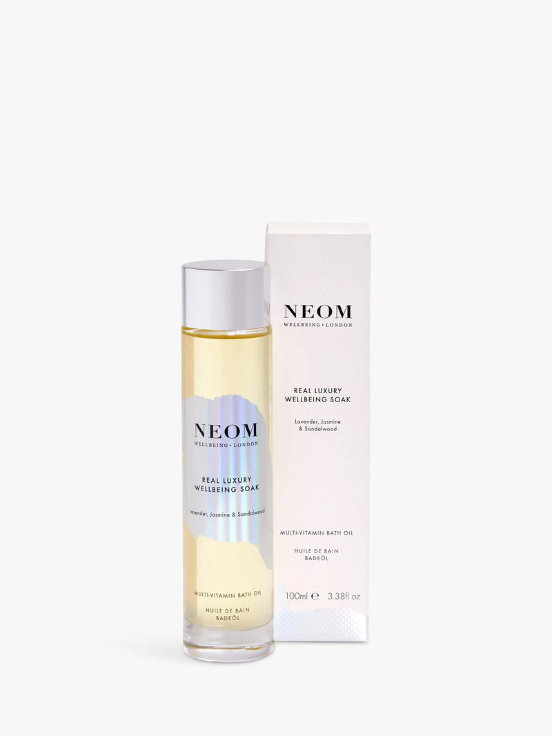 NEOM Wellbeing London bath soak 100ml (British brand)