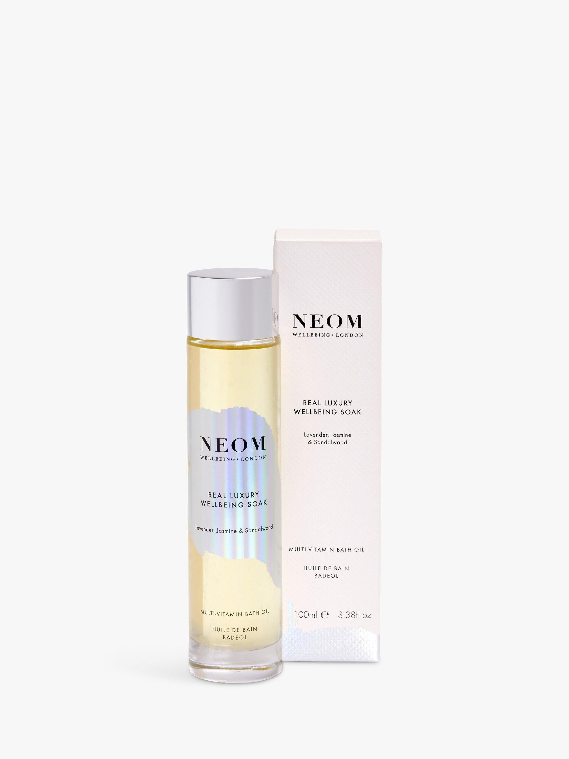 NEOM Wellbeing London bath soak 100ml (British brand)