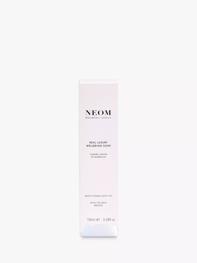 NEOM Wellbeing London bath soak 100ml (British brand)