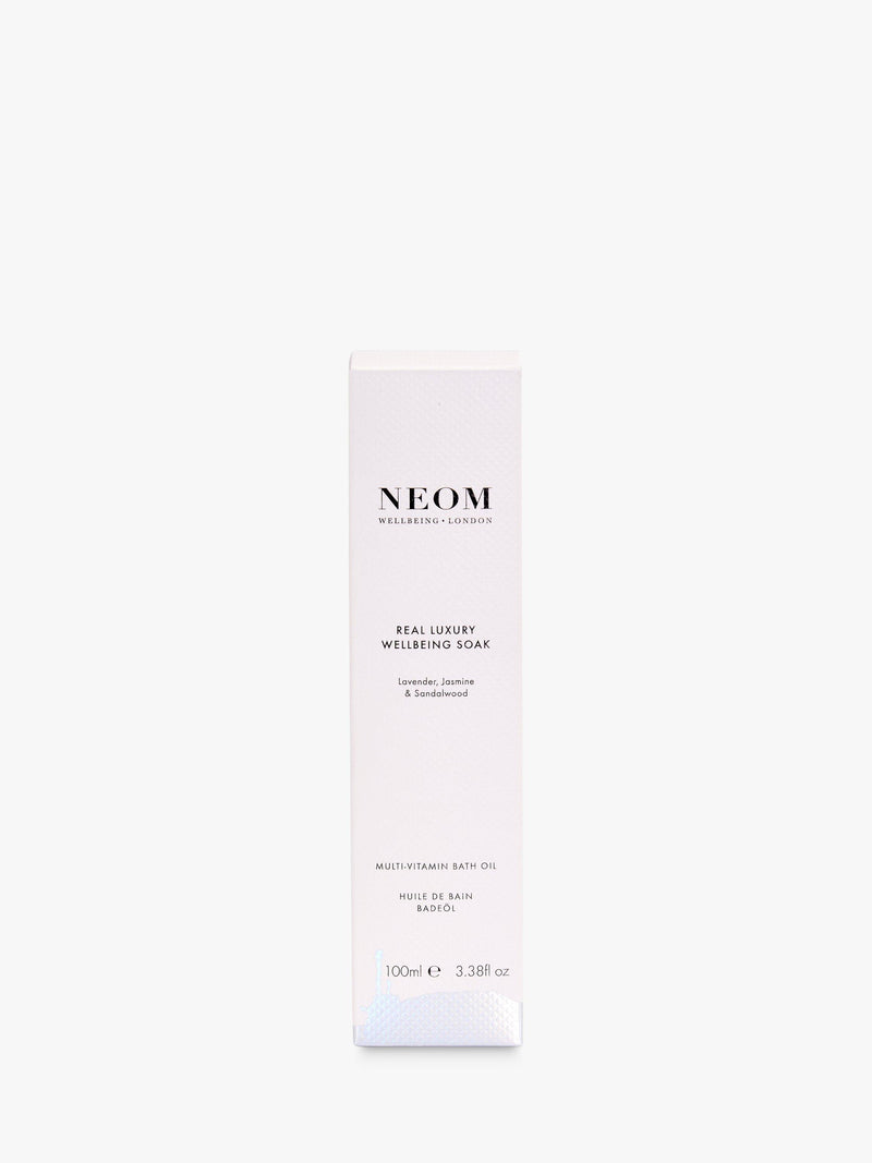 NEOM Wellbeing London bath soak 100ml (British brand)