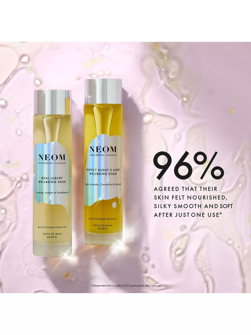 NEOM Wellbeing London bath soak 100ml (British brand)