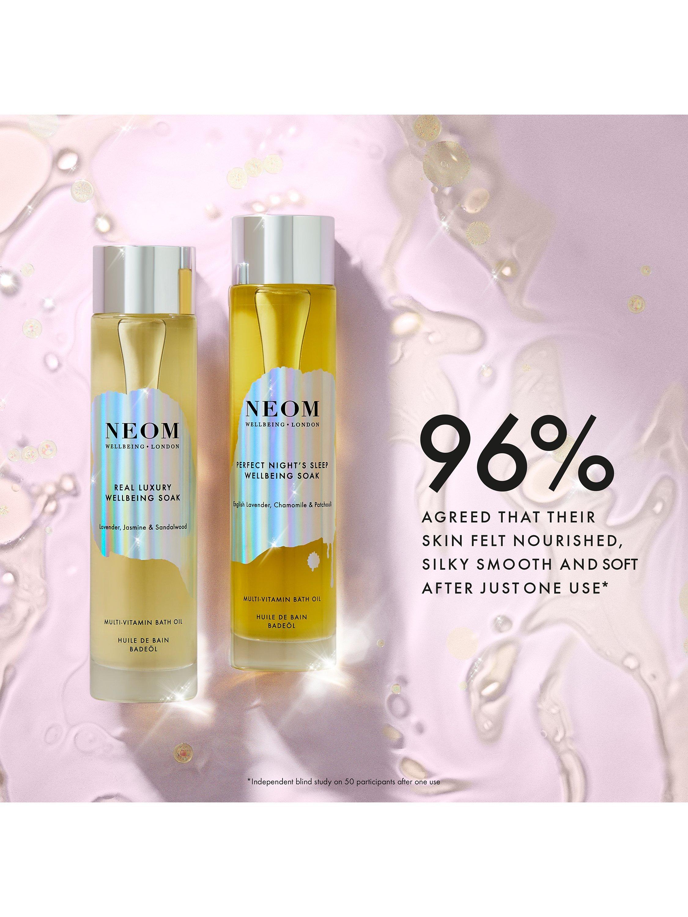 NEOM Wellbeing London bath soak 100ml (British brand)