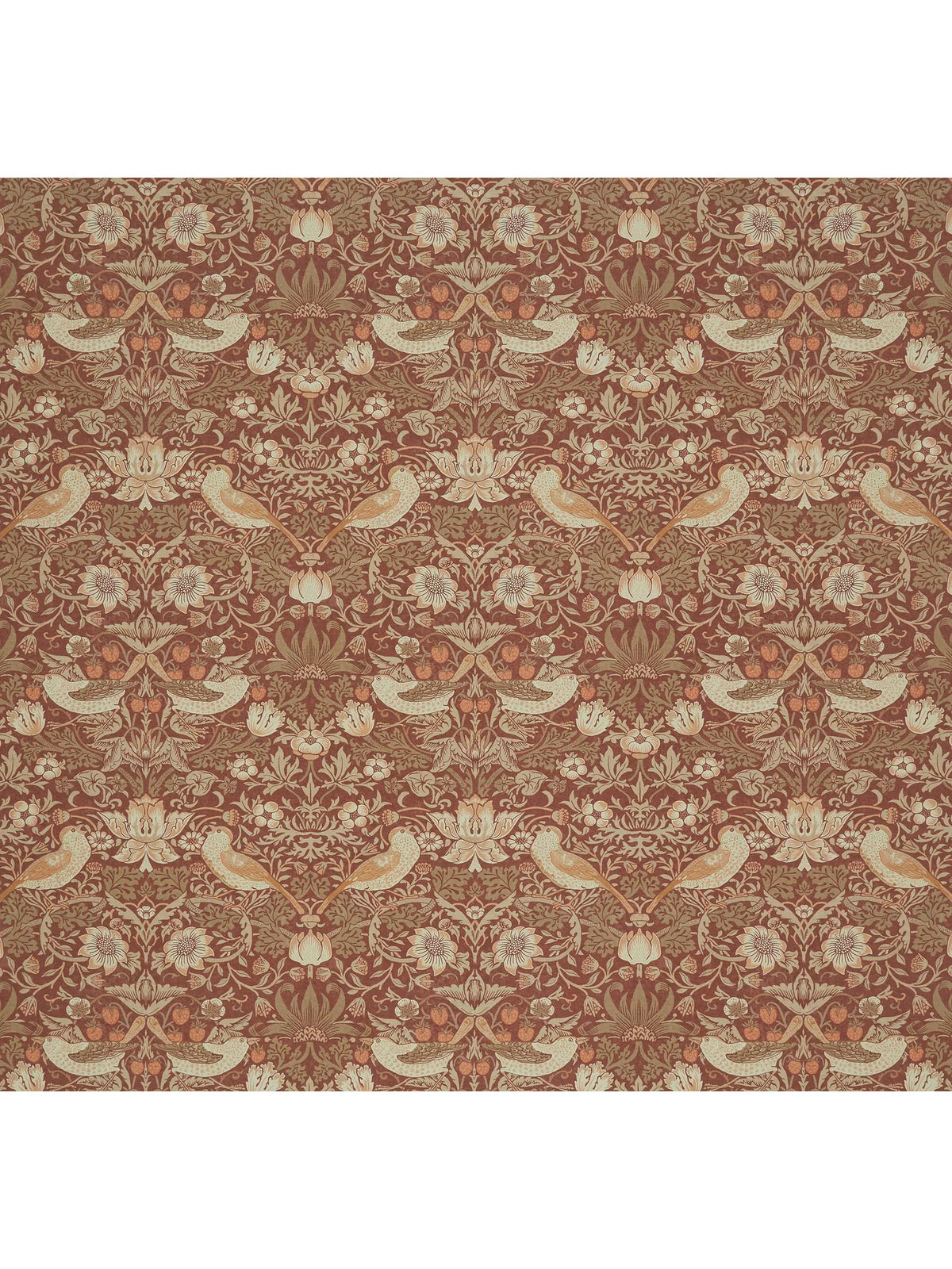 William Morris At Home Strawberry Thief fabric (British brand)