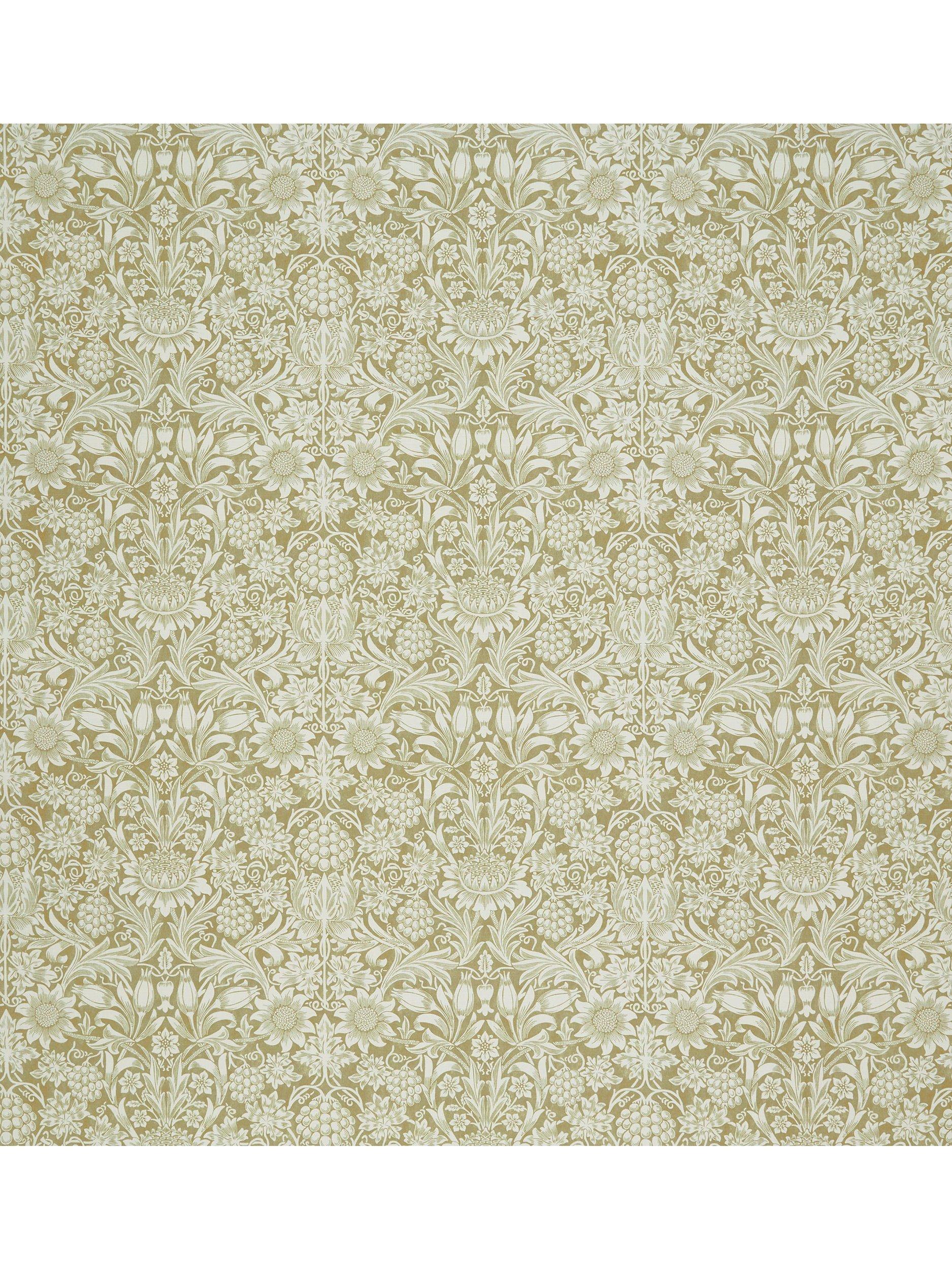 Tissu William Morris At Home tournesol largeur 140cm - Produit britannique