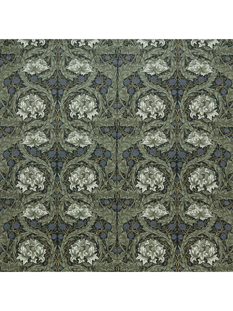 William Morris At Home African Marigold velvet fabric 141cm, imported from the UK