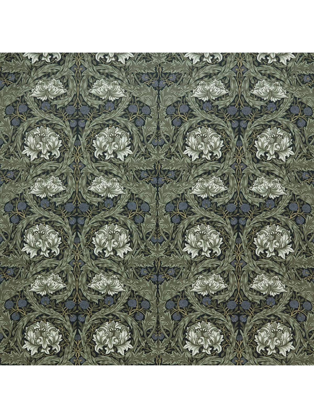 William Morris At Home African Marigold velvet fabric 141cm, imported from the UK