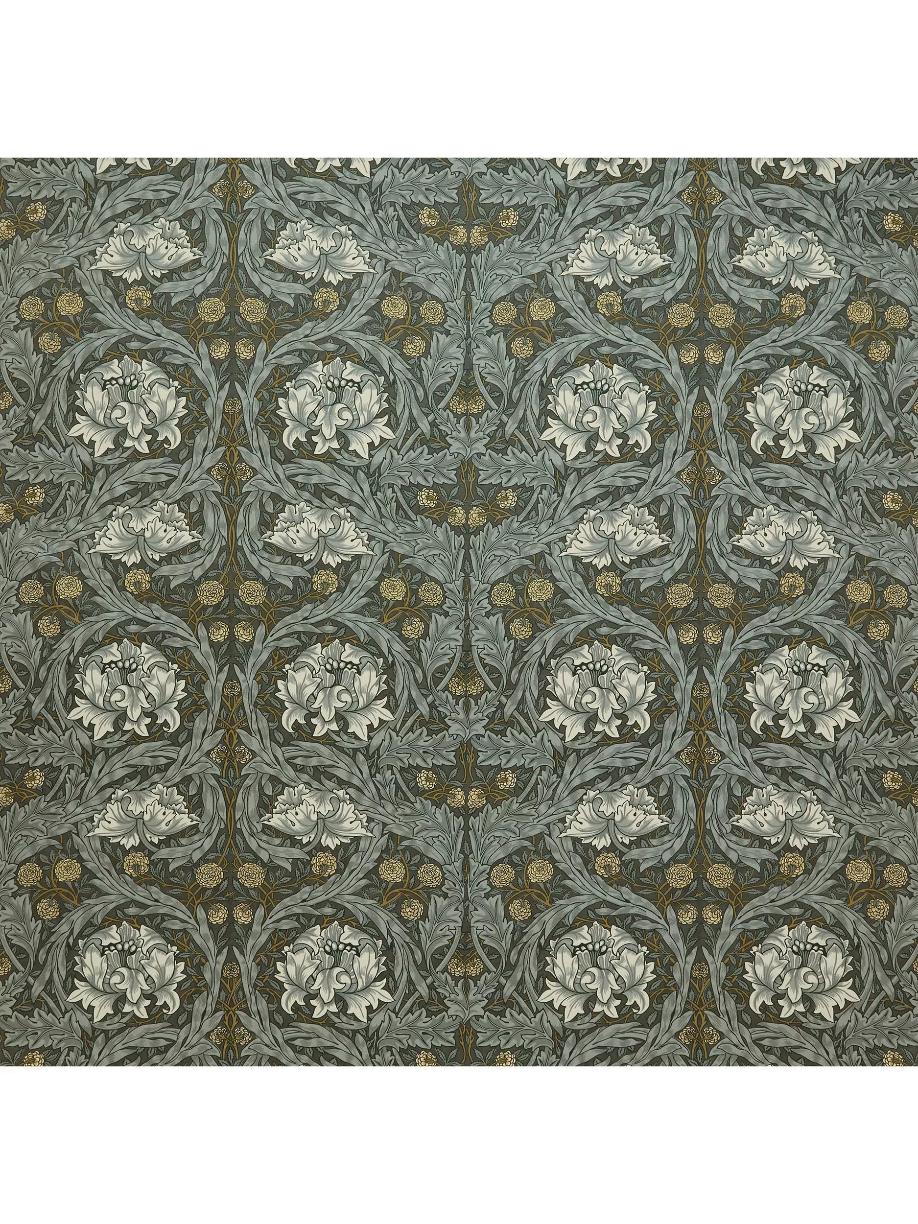 William Morris At Home African Marigold Velvet Furnishing Fabric