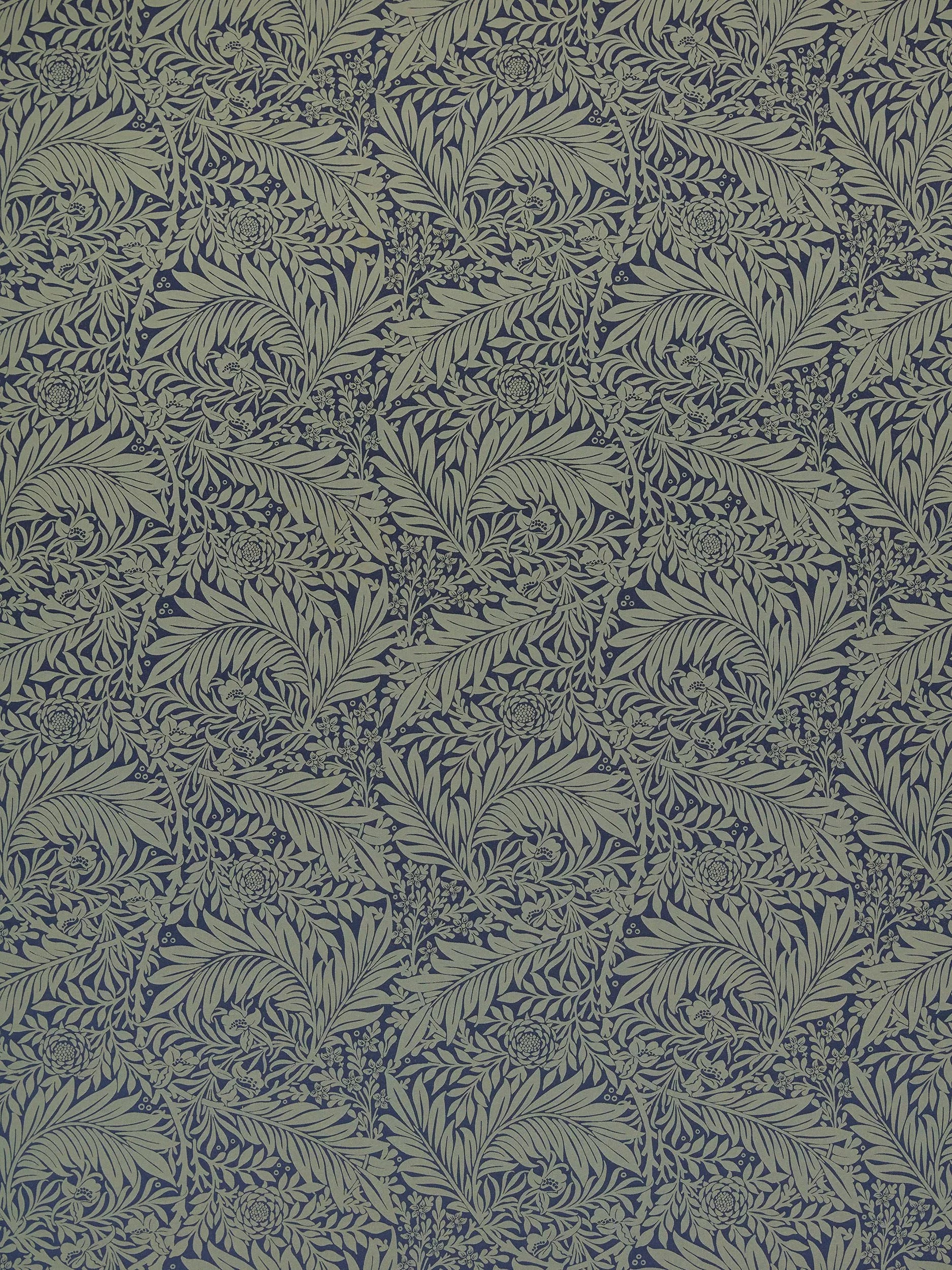 William Morris Larkspur gewebter Polsterstoff (britische Marke)