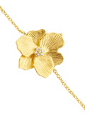DPT Antwerp diamond jasmine flower chain bracelet gold, UK version