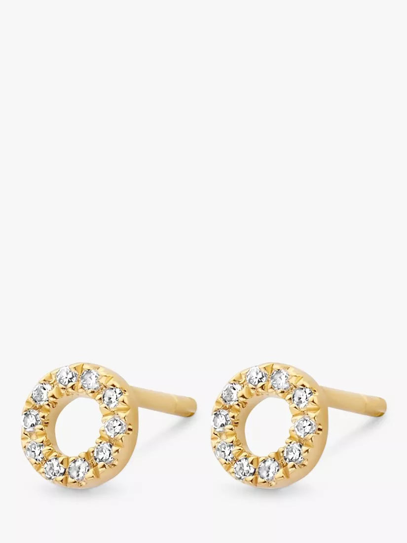 DPT Antwerp Small Circle of Life Stud Earrings
